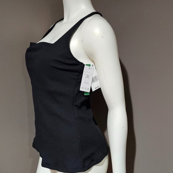 Bleu by Rod Beattie Walk the Line Square Neck Tankini  Swim Top Size 14 - Picture 3 of 8